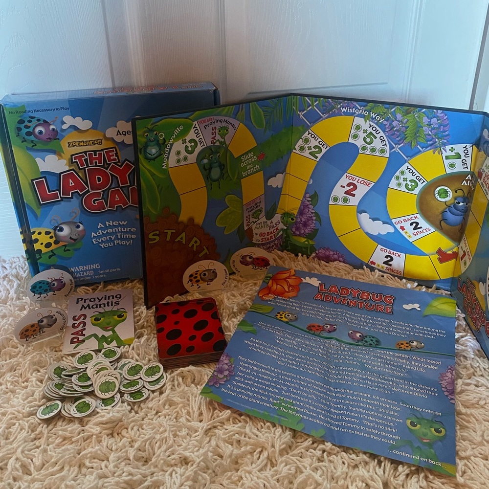 The Lady Bug Board Game